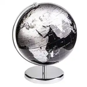 Globus Exerz 30 cm mit englischer Karte und Metallfuß für Schüler