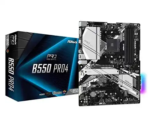 ASRock B550 Pro4 Mainboard für Ryzen Prozessoren