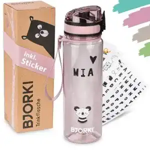 Trinkflasche BPA-frei für Kinder BJORKI – Auslaufsicher und robust