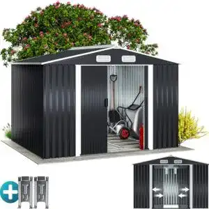 Gartenhaus Metall modern