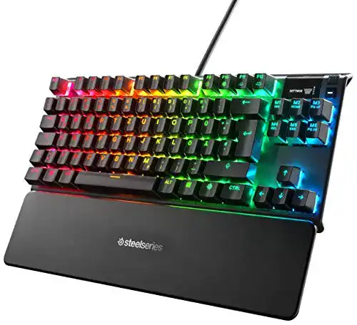 SteelSeries Apex 7 TKL – Mechanische Gaming-Tastatur mit OLED Display