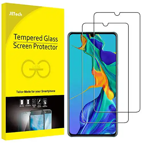 Jetech Panzerglas für Huawei P30 – Gehärtete Schutzfolie, 2 Stück