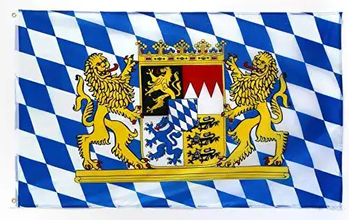 Bayern Flagge Star Cluster 90 x 150 cm für Fans und Dekoration
