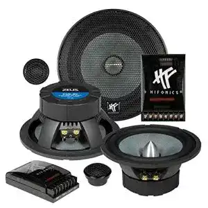 Hifonics ZX-6.2C 2-Wege Einbaulautsprecher-Set mit 250W Leistung