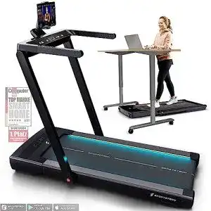 Büro Laufband Sportstech sTread Fold Mini Laufband für Home Office