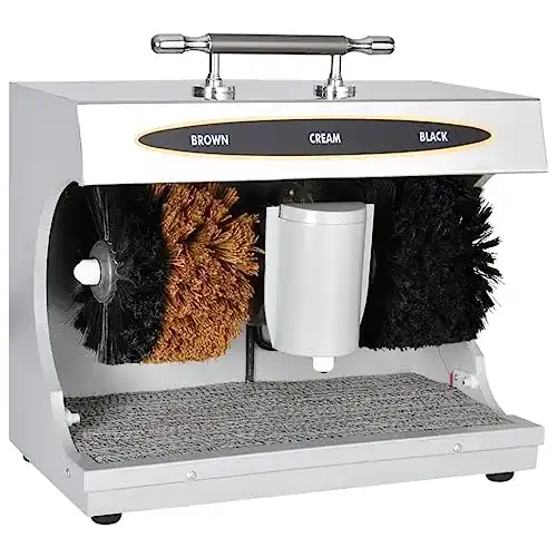 Schuhputzmaschine vidaXL Automatischer Schuhputzautomat