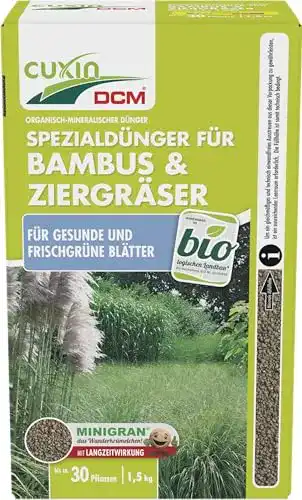 Bambusdünger Cuxin Spezialdünger für Bambus und Ziergras, 1,5 kg