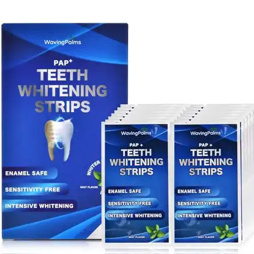 Zahnaufheller Waving Palms Whitening Strips für effektive Zahnaufhellung