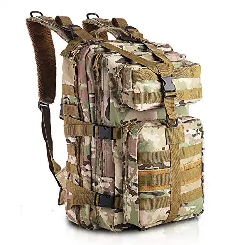 Molle-Rucksack Shanna – Taktischer Rucksack 35L für Outdoor-Aktivitäten