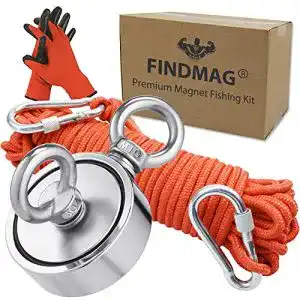 Magnetangel Findmag mit 453 kg Zugkraft für Magnetfischen