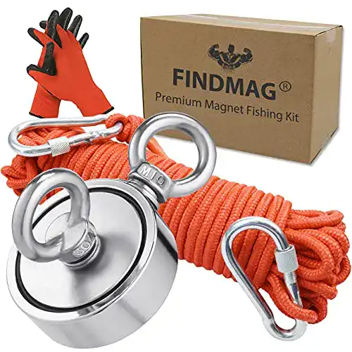 Magnetangel Findmag mit 453 kg Zugkraft für Magnetfischen