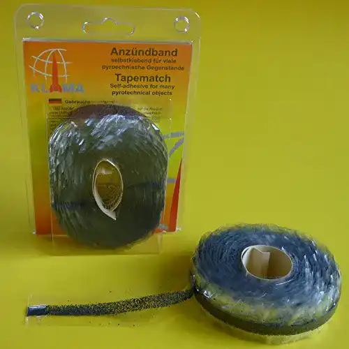 Zündschnur Klima Anzündband Tapematch 15m Rolle