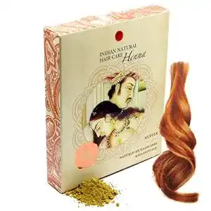 Kupfer Haarfarbe mit Henna von Indian Natural Hair Care
