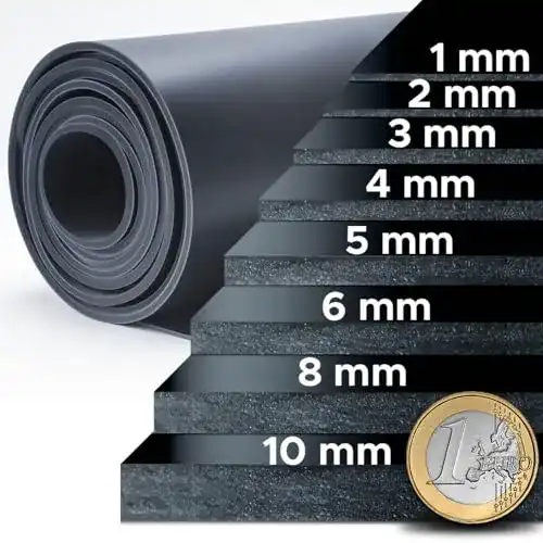 Gummimatten Nova Forma NR/SBR – vielseitige Gummimatte für Werkstatt und Zuhause