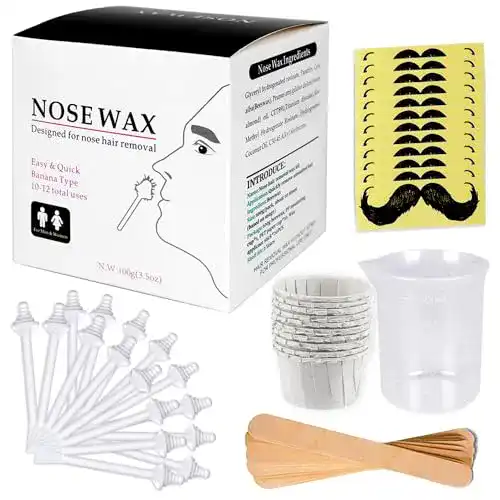 Nasenwachs Set Milukon Nose Wax Kit zur Haarentfernung