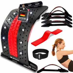 Rückenstrecker Health & Fit Verstellbare Rücken-Dehnstütze für Alltag