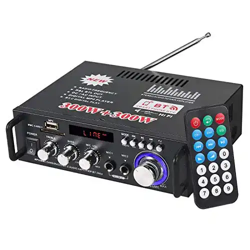 Stereo-Receiver eSynic Bluetooth Verstärker für HiFi-Anlagen