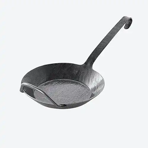 Waidlerpfanne Hagen Grote handgeschmiedet mit Gegengriff, Durchmesser 28 cm