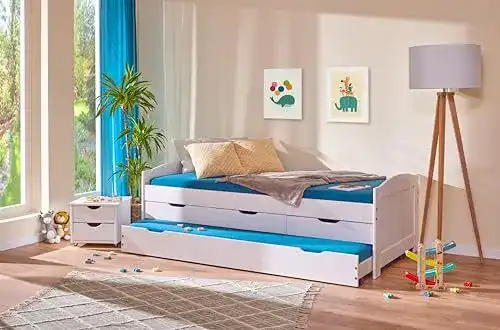 Jugendbett Inter Link Ulli – Funktionsbett mit Stauraum und Lattenrost