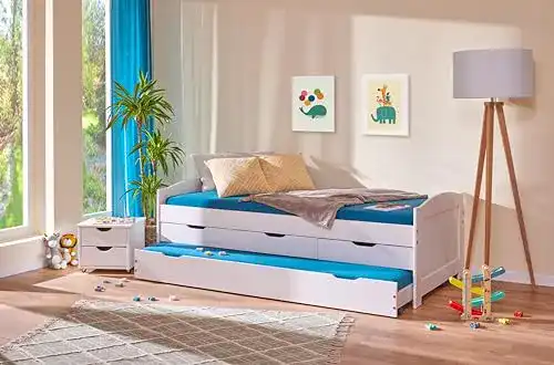 Jugendbett Inter Link Ulli – Funktionsbett mit Stauraum und Lattenrost