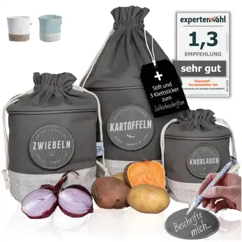Nachhaltige Gemüsebox für die Aufbewahrung von Kartoffeln