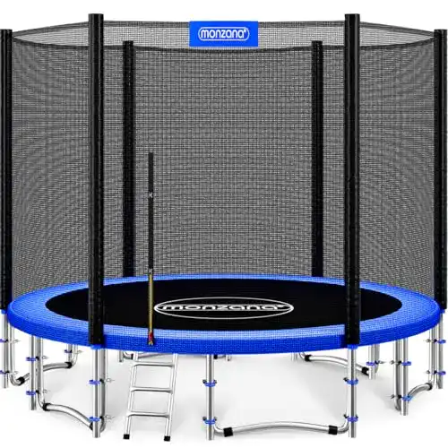 Gartentrampolin Monzana Trampolin mit 427 cm Durchmesser und TÜV SÜD Zertifikat