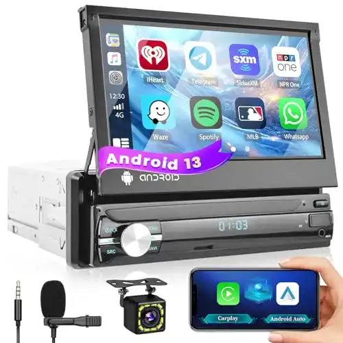 Autoradio mit Rückfahrkamera und Android-Betriebssystem