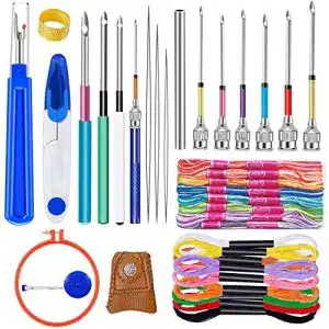 Punch-Needle Ekalee 41-teiliges Set für Stickerei