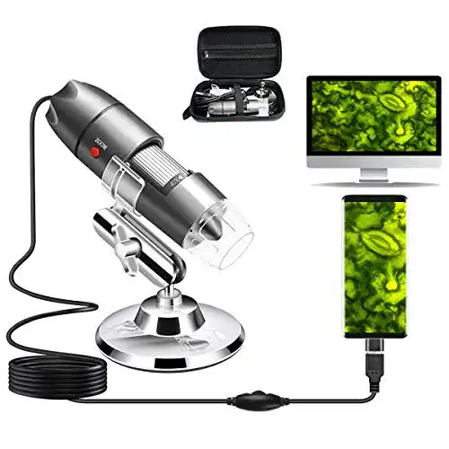 USB-Mikroskop Cainda Kamera mit 40x bis 1000x Vergrößerung