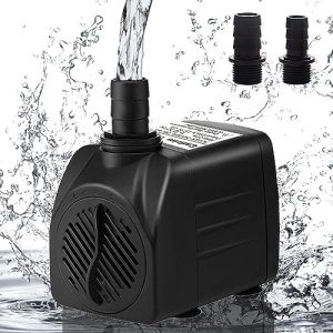 Aquarium Pumpe Cadrim 25 Watt 1200 L/H für Süßwasser und Teich