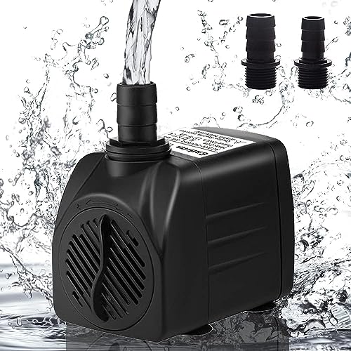 Aquarium Pumpe Cadrim 25 Watt 1200 L/H für Süßwasser und Teich