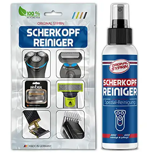 Scherkopfreiniger Syprin Original für Rasierer und Haarschneider