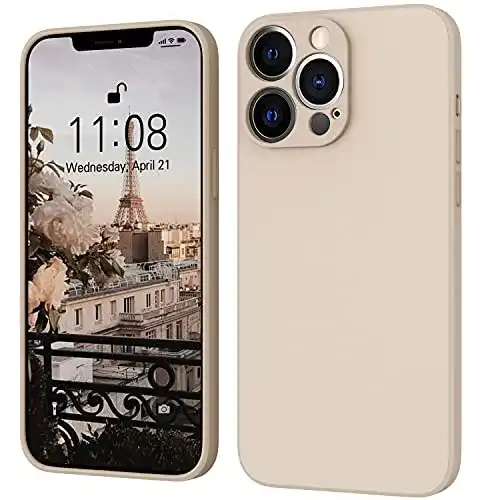 Orda iPhone 13 Pro Hülle Silikon Case in Khaki