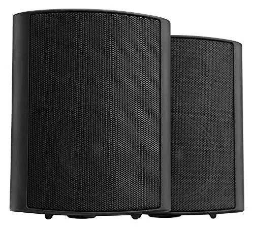 Outdoor Lautsprecher Pronomic USP-660 BK HiFi Wandlautsprecher Paar