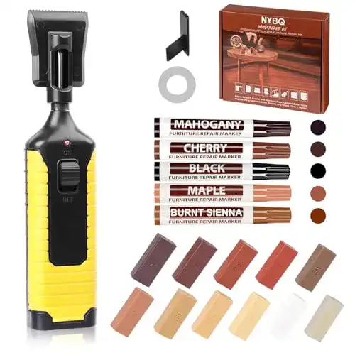 Parkett-Reparaturset von NYBQ für Laminat und Holz, 24 Teile