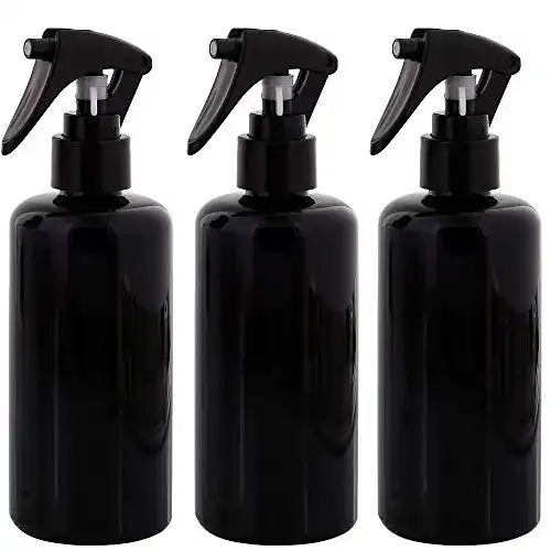 Sprühflasche 200 ml aus Mironglas mit Sprühkopf von Kosmetex