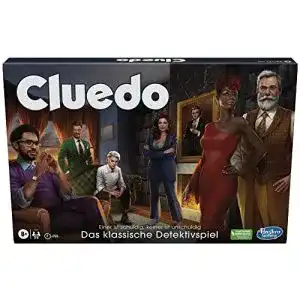 Cluedo Brettspiel von Hasbro für Kinder ab 8 Jahren