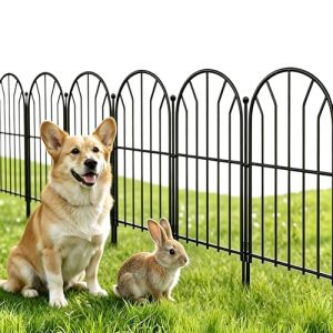 Steckzaun Amagabeli Garden Home dekorative Metall-Paneele für Garten