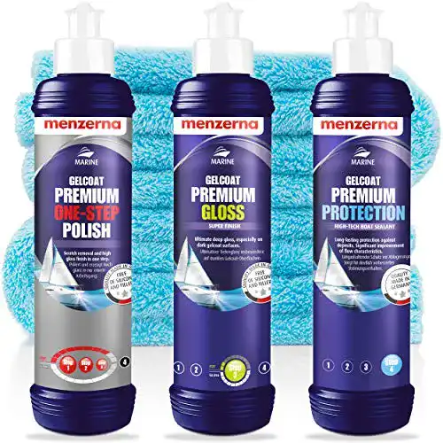 Bootspolitur Menzerna Premium Gelcoat für Boote