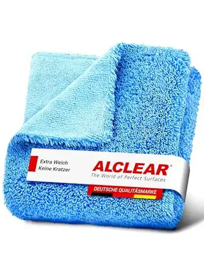 Mikrofasertuch ALCLEAR 820203U Poliertuch mit 2 Seiten