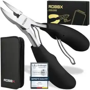 Fußnagelzange von ROBBX für starke Nägel