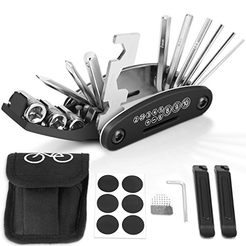 Fahrrad Reparaturset Yissvic Multitool mit 16 Funktionen