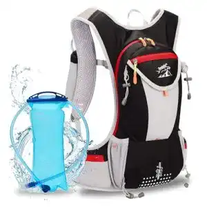 Trinkrucksack WLZP mit 2L BPA-freier Trinkblase und leichtem Design