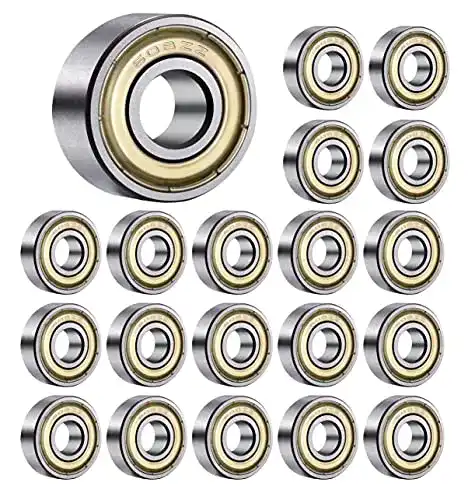 Abec-7 Kugellager Hahaxixi 20 Stück 608zz für Skateboards