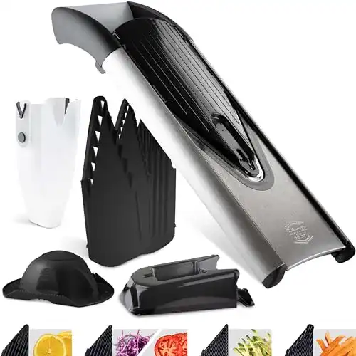 Börner V6 ExclusiveLine Gemüsehobel Profi Set für präzises Schneiden