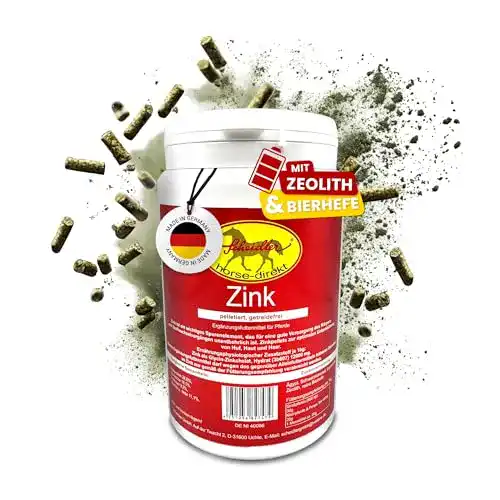 Zink Ergänzungsfuttermittel für Pferde 700g pelletiert von Scheidler