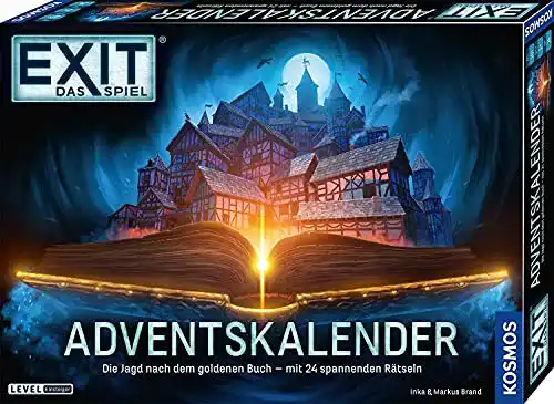Exit-Spiel Kosmos 681951 Adventskalender für kreative Rätsel