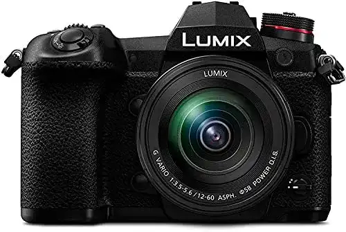 Systemkamera Panasonic Lumix DC-G9MEG-K mit 12-60mm Objektiv