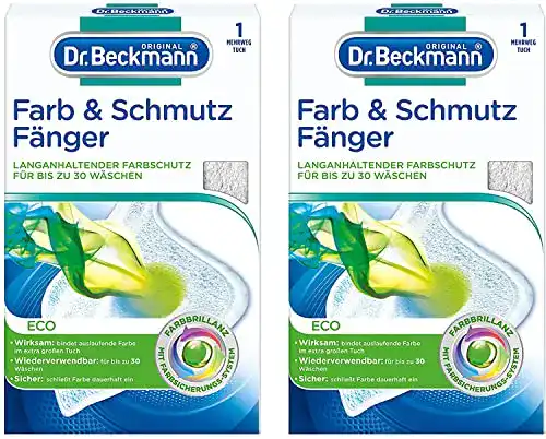 Farbfangtuch Dr. Beckmann Farb- und Schmutzfänger Eco, 2er Pack