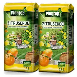 Zitruserde Bodengold Premium 30 Liter in 2 Säcken á 15 Liter